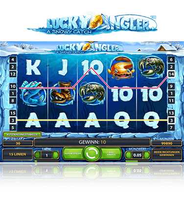 NetEnt Lucky Anglers Spiel