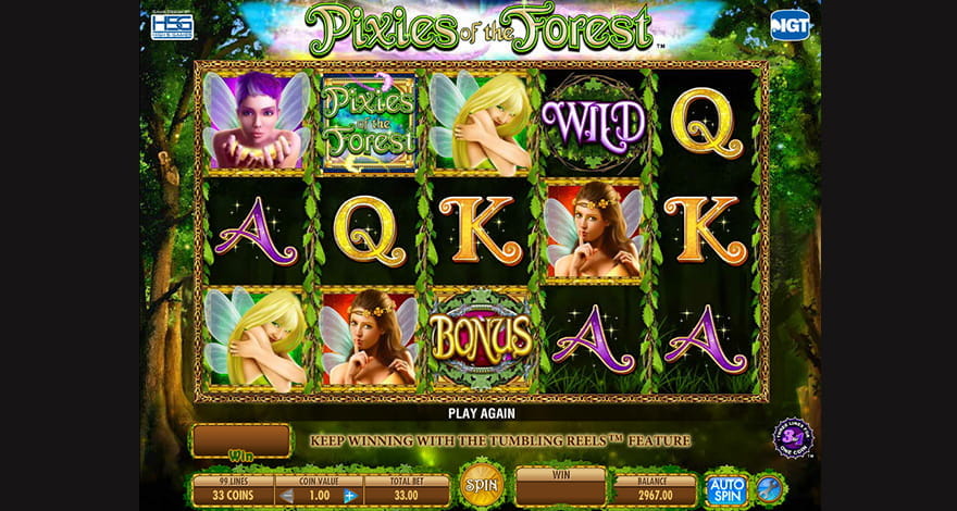 Pixies of the Forest Online Slot